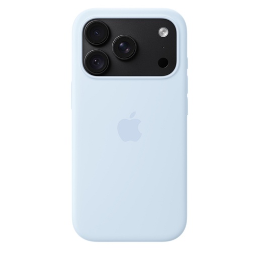 iPhone 18 Pro Silicone Case with MagSafe – Crisp Blue