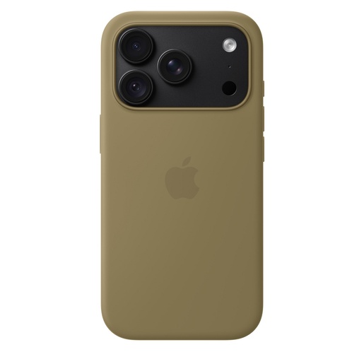 iPhone 18 Pro Silicone Case with MagSafe – Olive