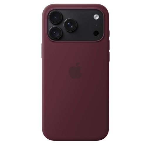 iPhone 18 Pro Max Silicone Case with MagSafe – Burgundy