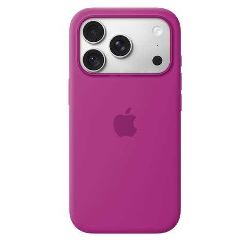 iPhone 18 Pro Silicone Case with MagSafe – Magenta
