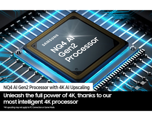 SAMSUNG OLED televizor QE65S85HAEXXH, 4K Ultra HD, Smart TV, Tizen™, NQ4 AI Gen2 procesor, Motion Xcelerator 120Hz, Dolby Atmos®, Konturni dizajn, Crna