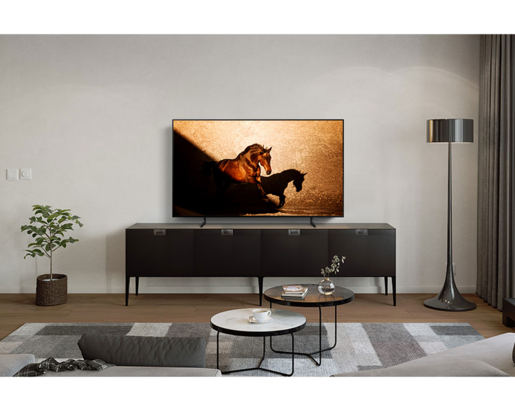 SAMSUNG OLED televizor QE65S85HAEXXH, 4K Ultra HD, Smart TV, Tizen™, NQ4 AI Gen2 procesor, Motion Xcelerator 120Hz, Dolby Atmos®, Konturni dizajn, Crna