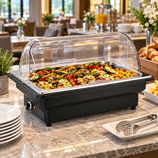 WAS chafing dish GN 1/1 set, inox, srebrna / 1460590
