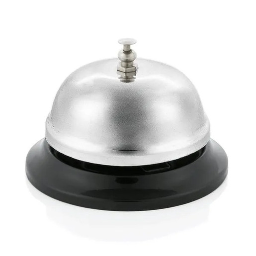 WAS zvono za recepciju 8,5 cm, inox, srebrna / 1449001