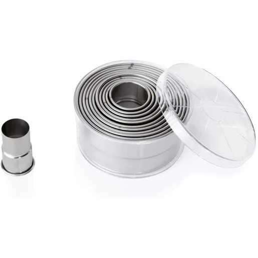 WAS set rezača tijesta 2,7-10,4 cm, inox, srebrna / 1695012