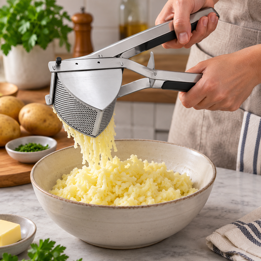 WAS presa za krompir 28 cm, inox, srebrna / 1515004