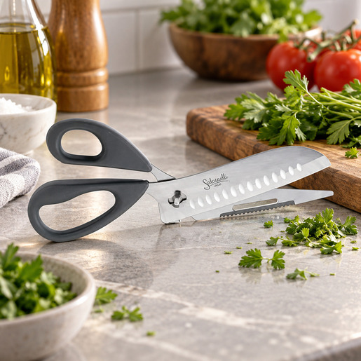 Salvinelli kuhinjske makaze 25 cm, inox / FORSAN