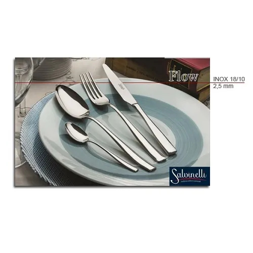 Salvinelli stolne kašike Flow 12/1, inox 18/10 / CTFL