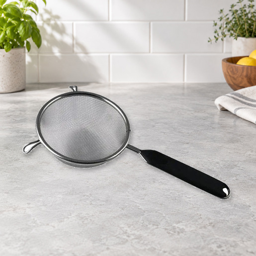 Salvinelli cjedilo s ručkom 14 cm, inox / COLRET14