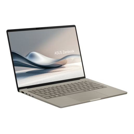 ASUS Zenbook A14 UX3407QA-QD440X, Snapdragon X X1-100, 14" FHD+ OLED, 32GB DDR5 RAM, 1TB SSD, Windows 11 Pro, laptop