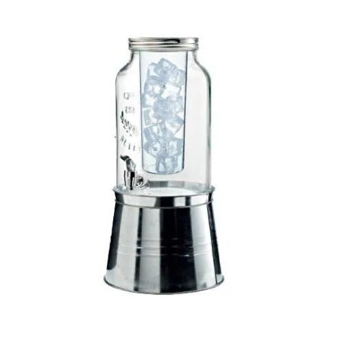 Leone stakleni dispenzer za napitke 6 l, staklo / T3022