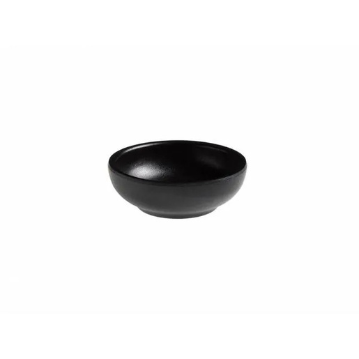 Leone zdjela 7 × 3,5 cm, crna, melamin / T8164.Z