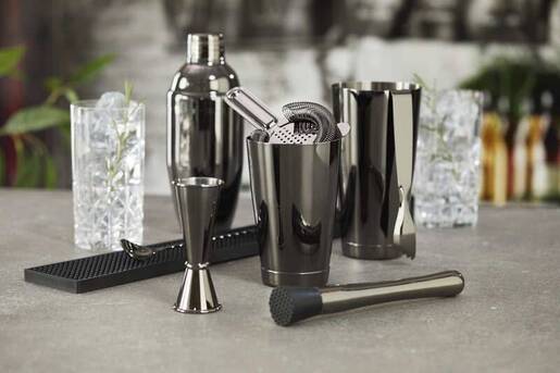 Leone Boston shaker 530 / 820 ml, srebrna, nehrđajući čelik / T5609.S