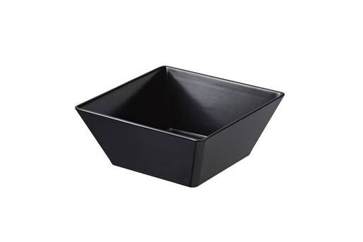 Leone zdjela 30 × 30 × 11,5 cm, crna, melamin / T8442.Z