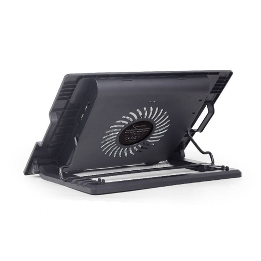 Gembird postolje za laptop NBS-1F17T-01, do 17.3", ventilator