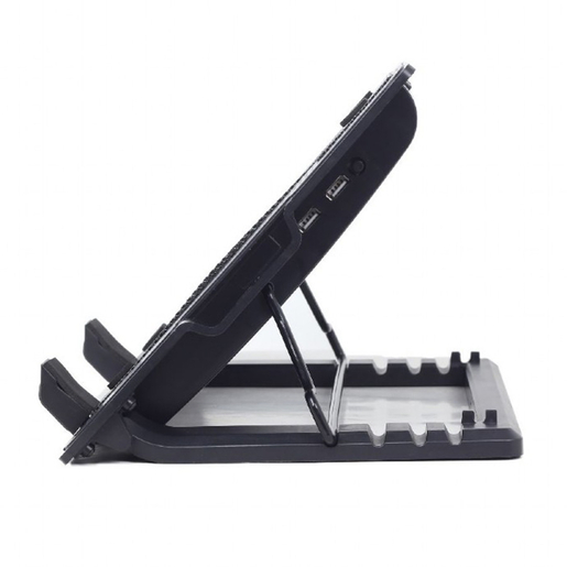 Gembird postolje za laptop NBS-1F17T-01, do 17.3", ventilator
