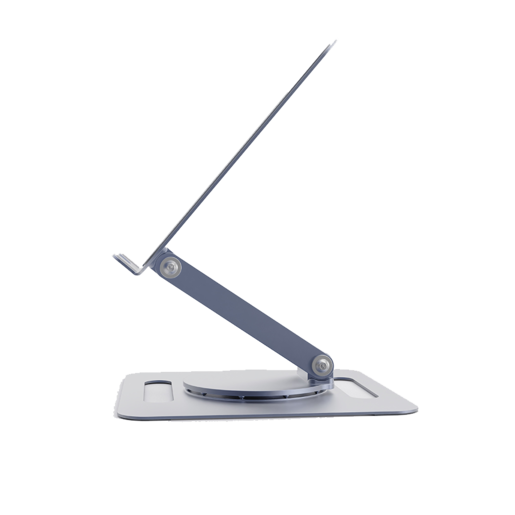 Gembird rotirajuće postolje za laptop NBS-DR1-01, sklopivo, srebrno