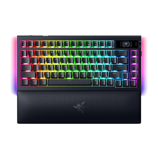 Razer gaming tastatura BlackWidow V4 Pro 75%, bežična, 75%