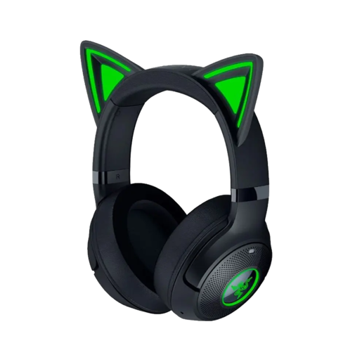 Razer gaming slušalice Kraken Kitty V2 BT, bežične, RGB, crne