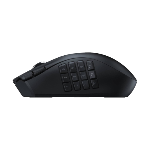Razer gaming miš Naga V2 HyperSpeed, bežični, MMO, crni