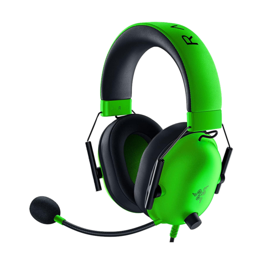 Razer gaming slušalice BlackShark V2 X, žične, zelena