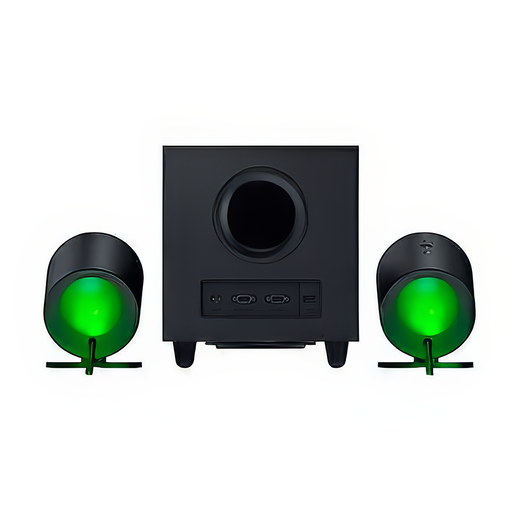Razer gaming zvučnici Nommo V2, 2.1, crni