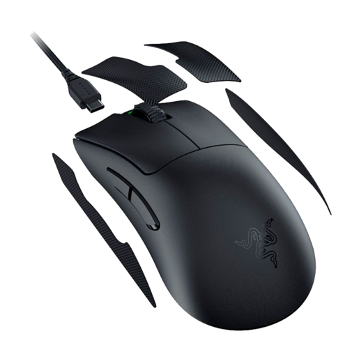 Razer gaming miš DeathAdder V3 Pro, bežični, crni