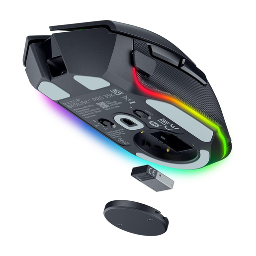 Razer gaming miš Basilisk V3 Pro 35K, bežični, RGB, crni