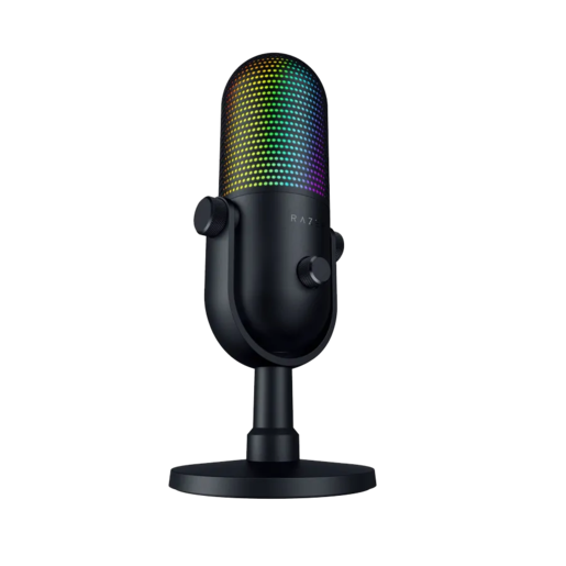 Razer gaming mikrofon Seiren V3 Chroma, USB, RGB, crni