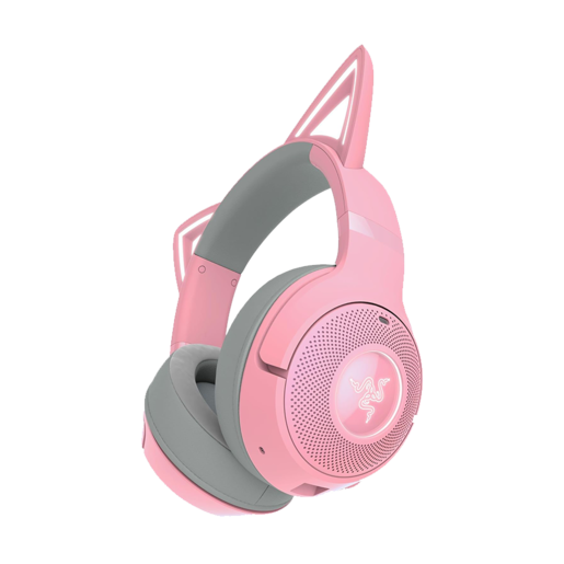 Razer gaming slušalice Kraken Kitty V2 BT, bežične, RGB, roza