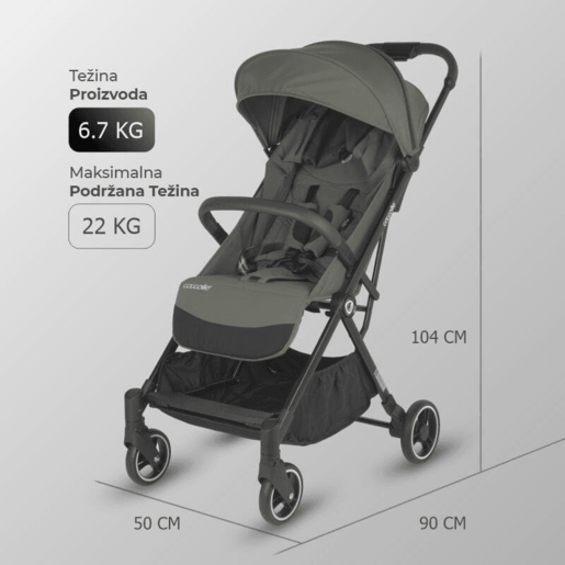 Coccolle sportska kolica Melia, Sage Shadow / 325032781