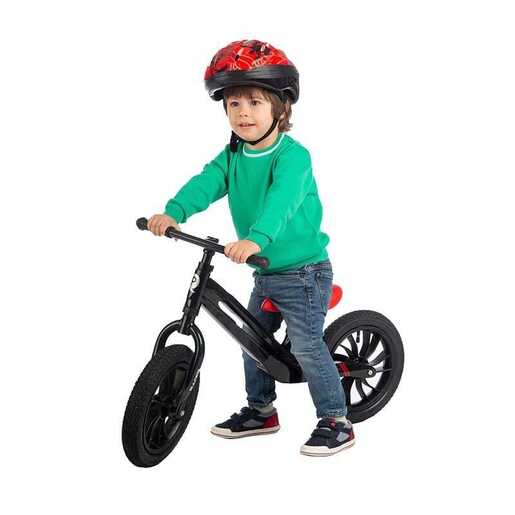 QPlay balans bicikl Racer, Black/Red / 323QPRACE60