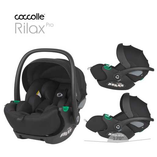 Coccolle autosjedalica i-Size 360° 40, 87 cm Rilax, Black / 325080460