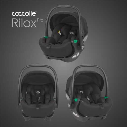 Coccolle autosjedalica i-Size 360° 40, 87 cm Rilax, Black / 325080460