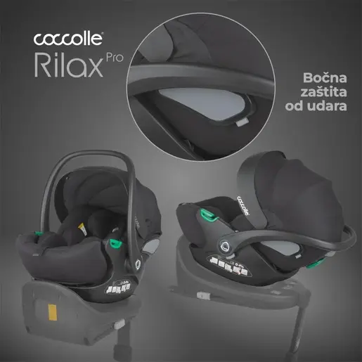 Coccolle autosjedalica i-Size 360° 40, 87 cm Rilax, Black / 325080460