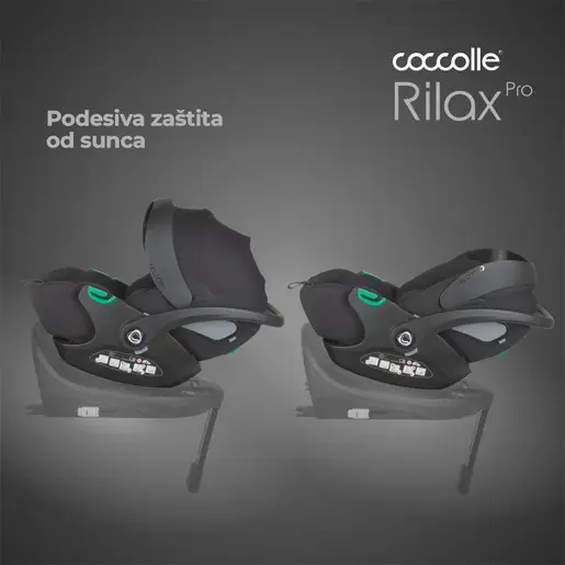 Coccolle autosjedalica i-Size 360° 40, 87 cm Rilax, Black / 325080460