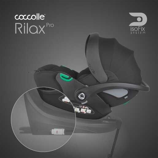 Coccolle autosjedalica i-Size 360° 40, 87 cm Rilax, Black / 325080460