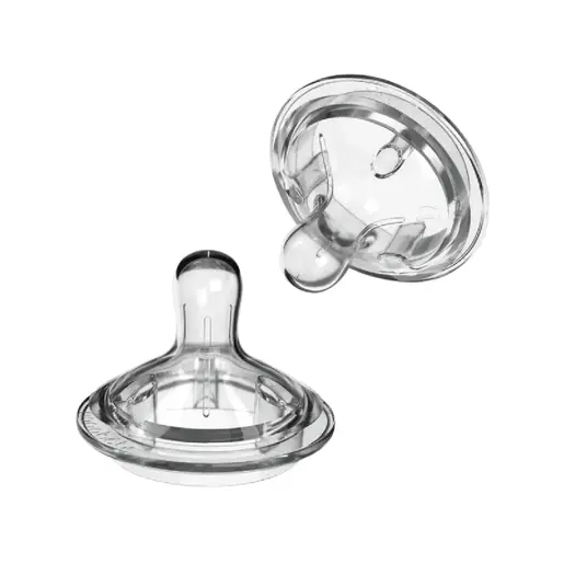 Nanobébé Nanobébé silikonski sisači za dječje bočice, 2 kom, Y-cut, GEN2 / F3023419