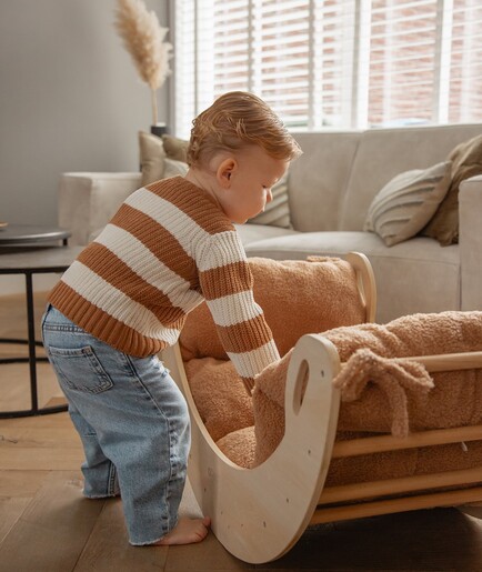 Tryco madrac za Montessori Rocker luk – Crystal Velvet Sand