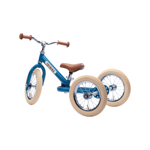 Trybike Tricikl i balans bicikl - Steel Vintage Blue