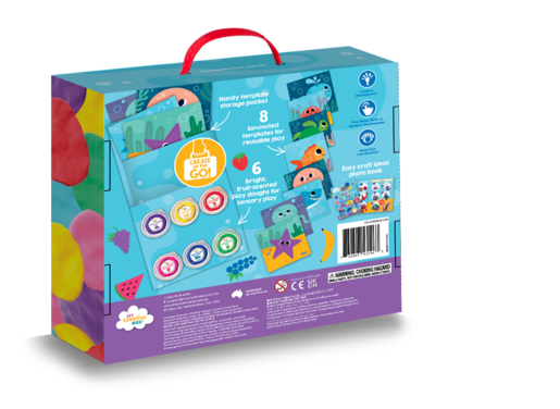 My Creative Box senzorički set s plastelinom – Podvodni svijet