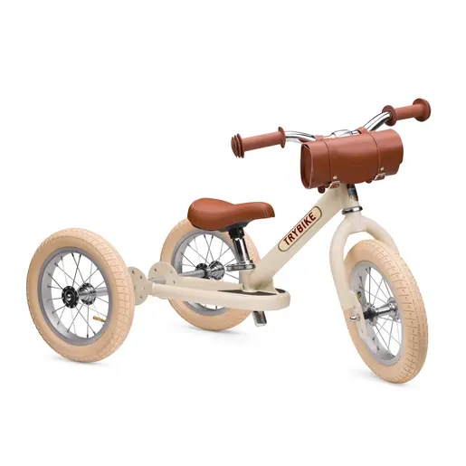 Trybike Tricikl i balans bicikl - Steel Vintage Cream