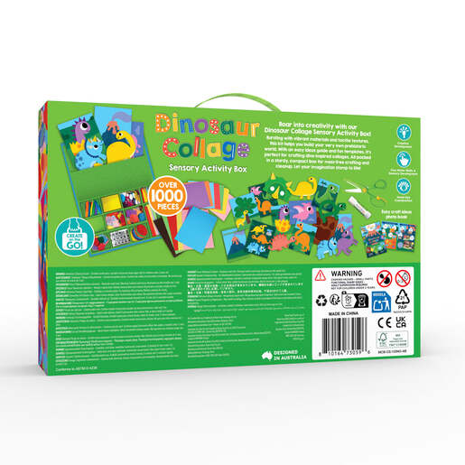 My Creative Box senzorička kutija za kolaž – Dinosauri