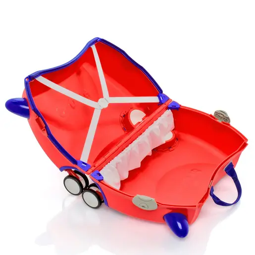 Trunki Glide dječiji kofer 3u1 – vatrogasno vozilo Frank Red