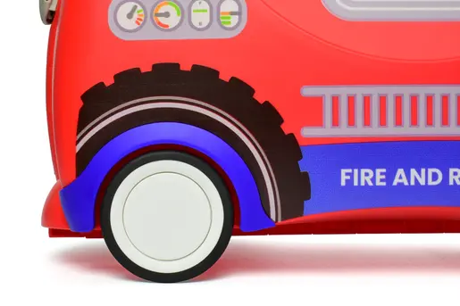 Trunki Glide dječiji kofer 3u1 – vatrogasno vozilo Frank Red