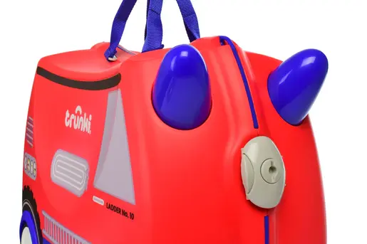 Trunki Glide dječiji kofer 3u1 – vatrogasno vozilo Frank Red
