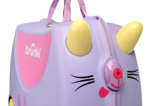Trunki Glide dječiji kofer 3u1 – mačka Cassie Lilac