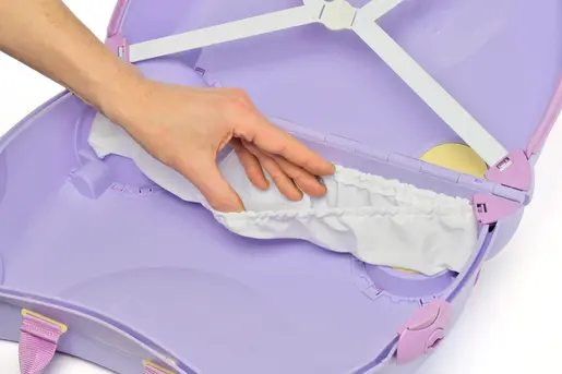 Trunki Glide dječiji kofer 3u1 – mačka Cassie Lilac