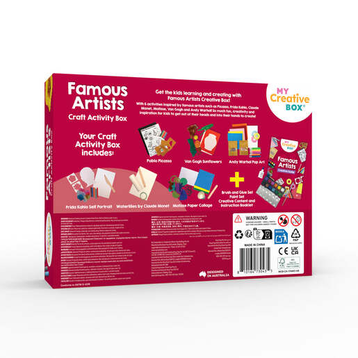 My Creative Box kreativna kutija – Poznati umjetnici