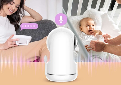 Neno Vista Wireless baby monitor s kamerom i bežičnim ekranom (2.4 GHz)